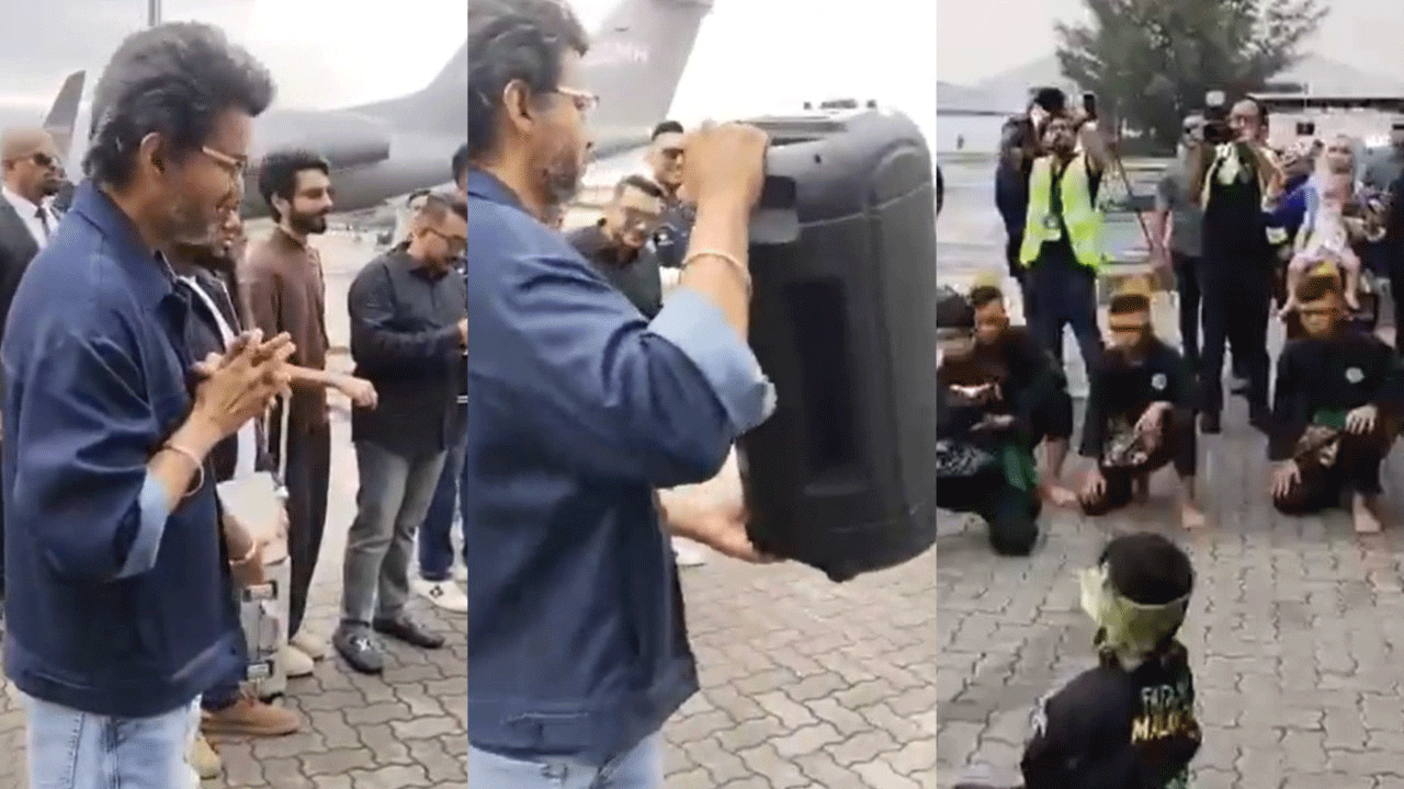 Thalapathy Vijay Arrives in Malaysia for Jana Nayagan Event