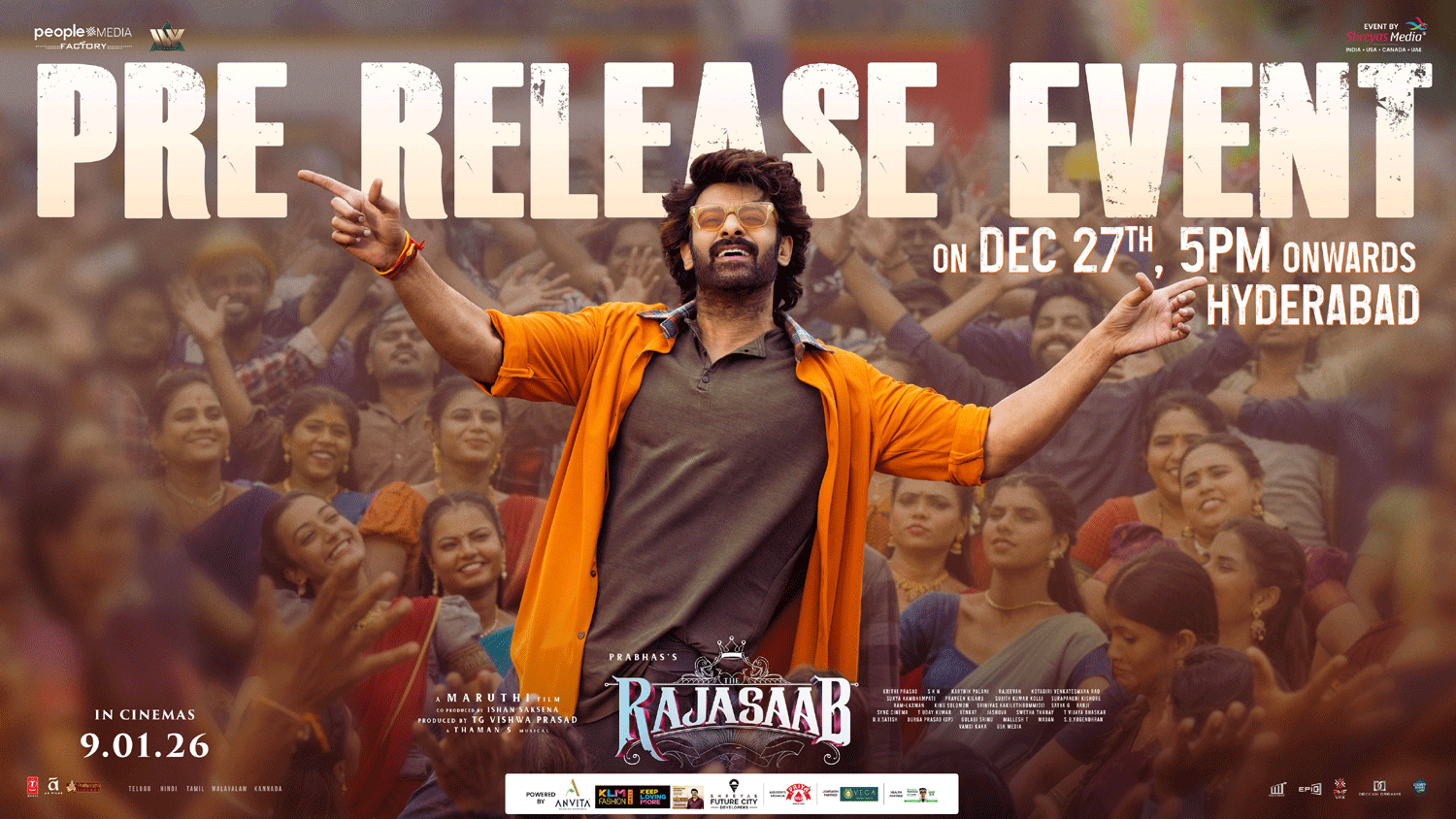 Raja Saab Pre-Release Event: Too Soon or Perfect Timing?