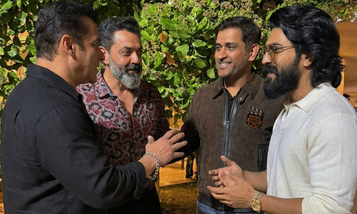 Ram Charan Joins Salman Khan’s Star-Studded Birthday