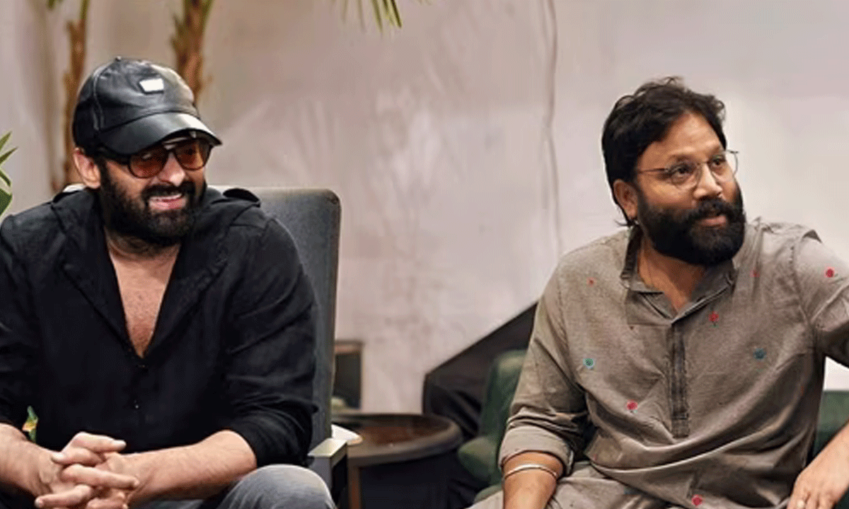 Sandeep Reddy Vanga Boosts Prabhas’s Raja Saab Promotions