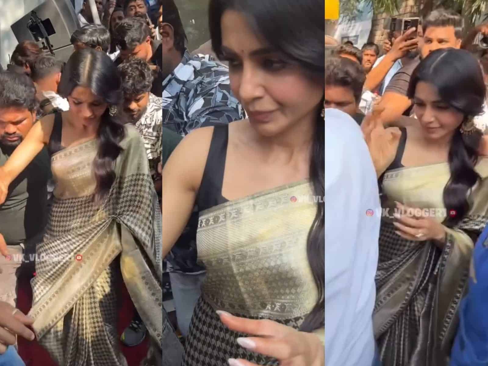 Samantha Faces Fan Mob After Niddhi Agerwal Incident | Movie News