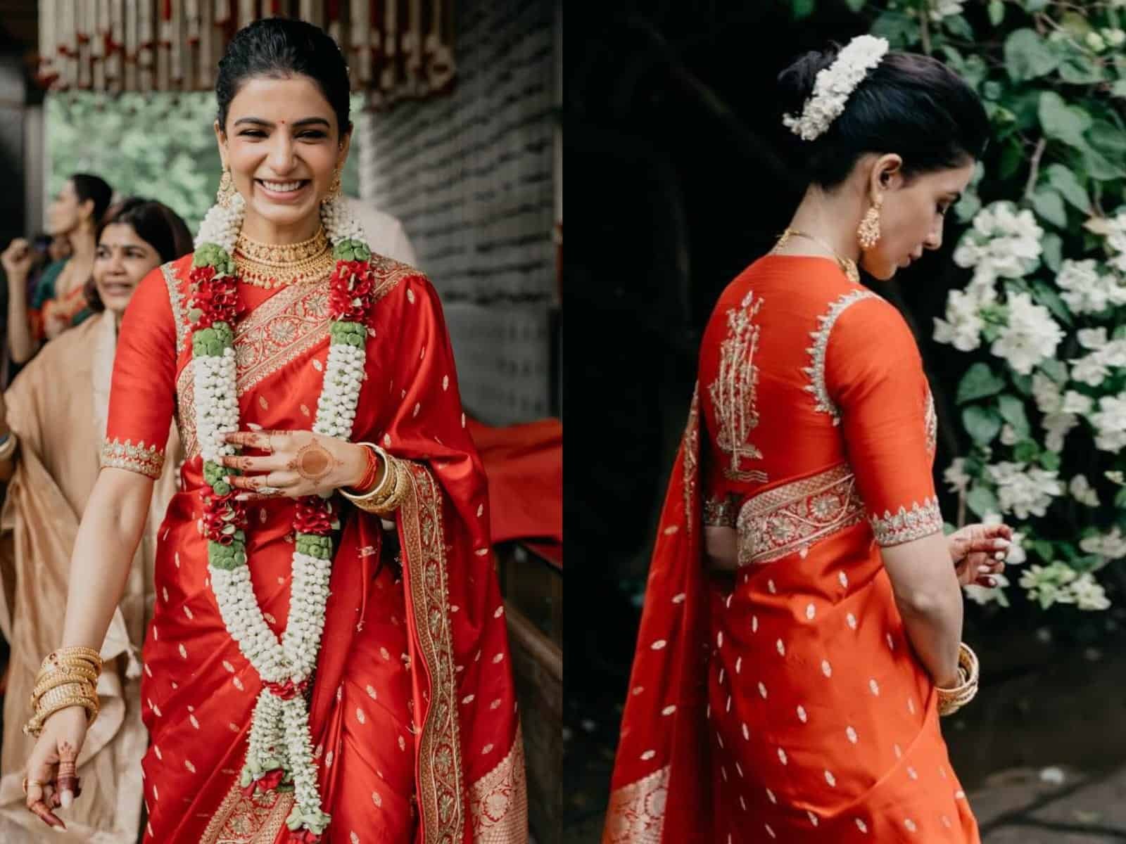 Samantha Ruth Prabhu’s Elegant Solo Wedding Photos Go Viral