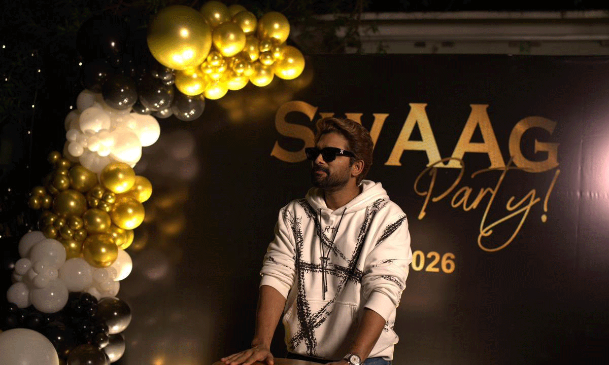 Allu Arjun’s New Year: A Unique Team Celebration